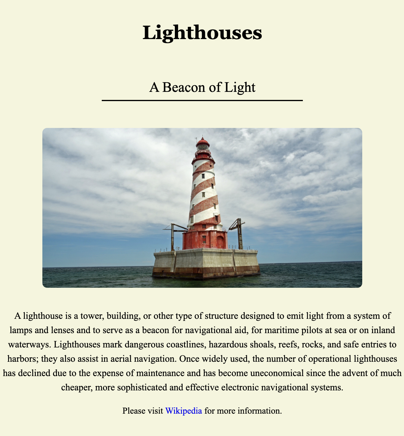 lighthouse